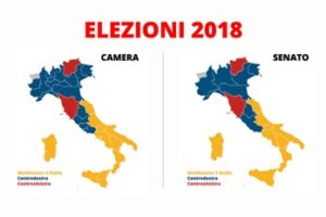 Mappa risultati elezioni 2018